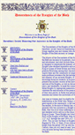 Mobile Screenshot of knightsofthebath.com